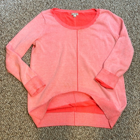 GAP - Designed and Crafted - limited edition fluorescent pink pullover - LG - Picture 1 of 8